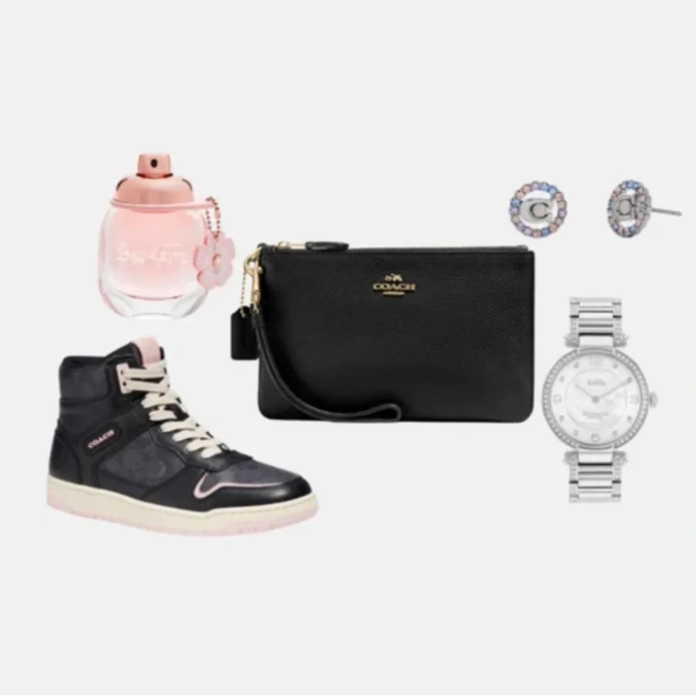 Coach pebbled leather wristlet black authentic - Picture 15 of 15